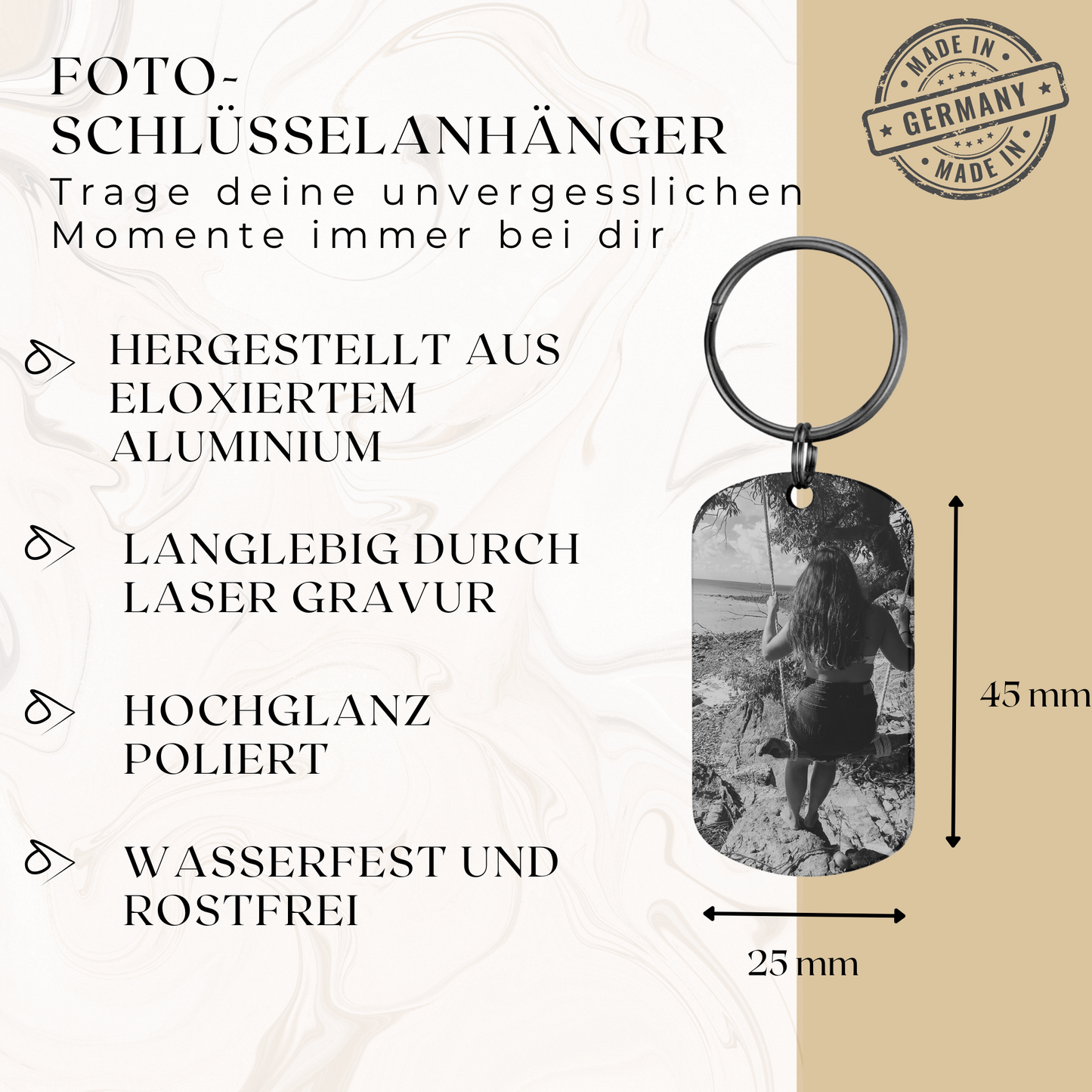Foto-Schlüsselanhänger