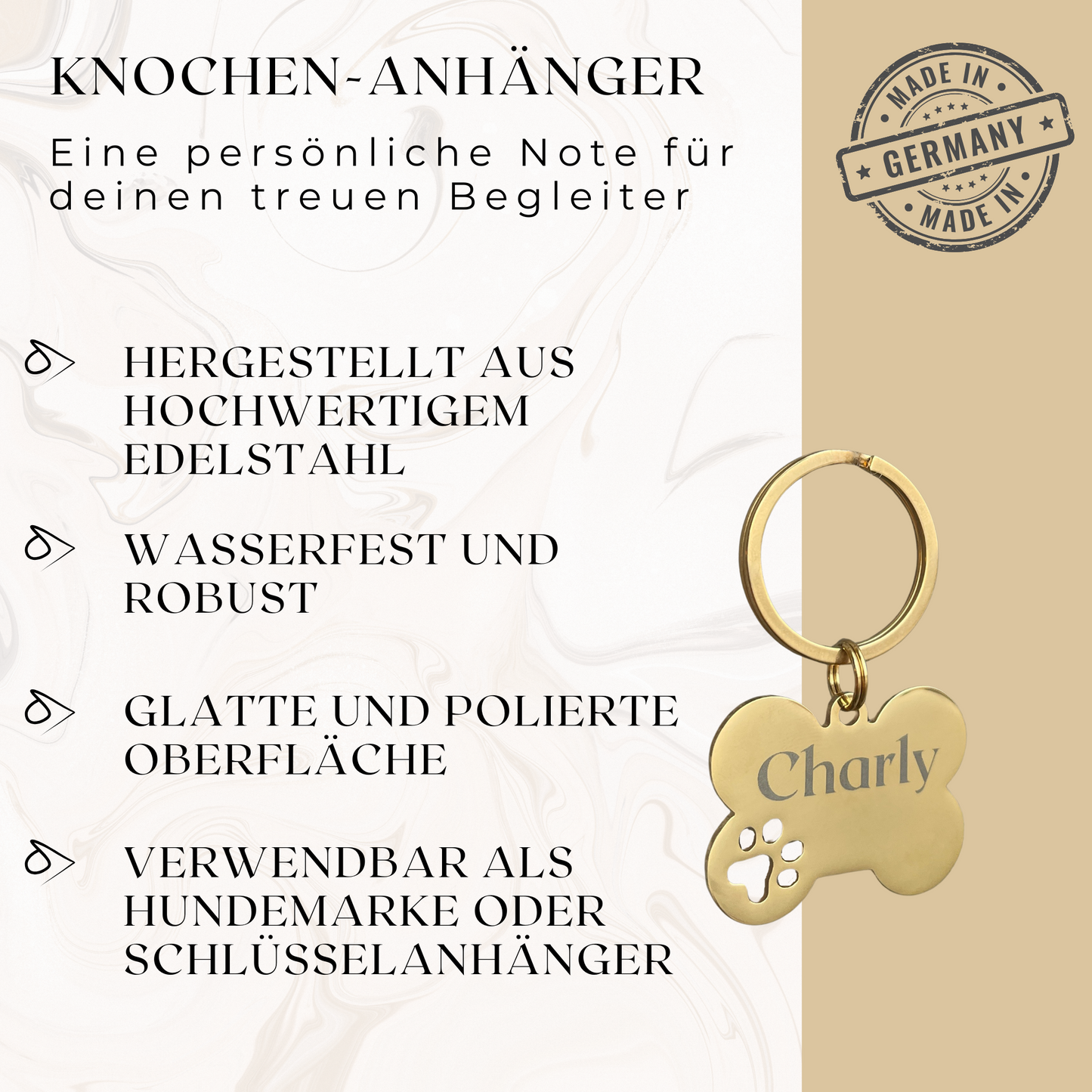 Anhänger Knochen